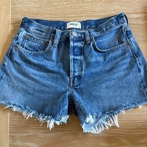 AGOLDE Parker Long Jean Shorts - Women’s size 27